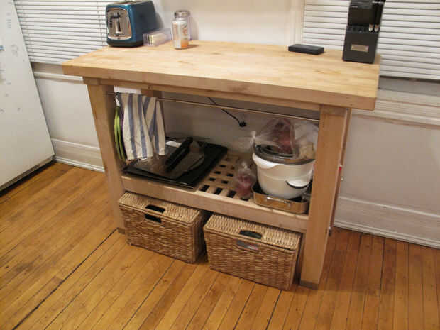 Adición de un cajón a una isla de cocina de ikea askix.com