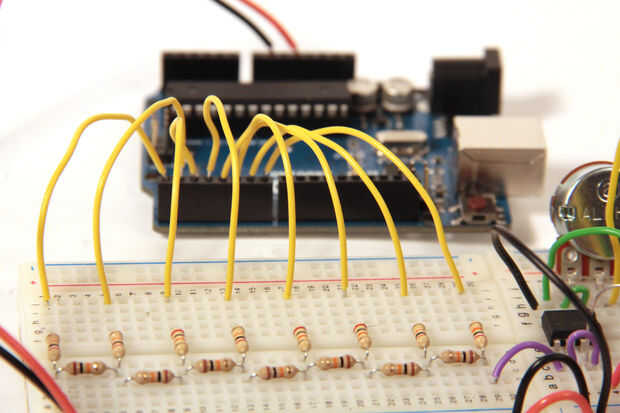 Salida de Arduino Audio Paso 1 Digital a analógico convertidor