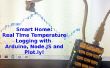 Registro de temperatura en tiempo real con Arduino, NodeJS y Plotly! 