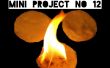 Proyecto mini #12: Cojín de algodón, PJ & cera fuego entrantes