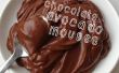 Mousse de aguacate chocolate