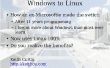 Windows en Linux