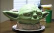 Pastel de cabeza de Yoda