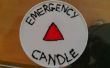 Vela de emergencia en una jarra