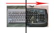 Viejo Transormed de teclado en teclado de juego personalizado