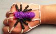 Araña goma pulsera: No telar del arco iris es necesitada