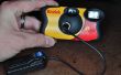 Esclavo el Flash de una cámara desechables descartadas