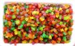 Tutti-Frutti: Cubos de coloridas frutas confitadas de Papaya cruda