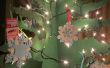 TUTORIAL: DIY árbol de Navidad de cartón Six-Sided