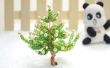 Mini árbol de Navidad 3D arte