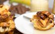 Muffin de chocolate plátano tostadas francesas | Cocinando con Benji