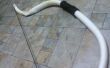 Arco de PVC con una manija de Paracord
