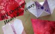 DIY Origami corazón caja secreto mensaje (fácil