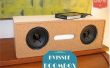 Transformación de DIY revistero Kvissle sujetalibros Audio Boom caja