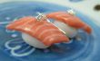 ¿Pendientes de Sushi salmón