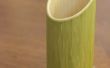 Limpiar, elegantes copas de bambú