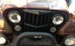 Jeep CJ7 Levante la nariz