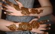 Se ve cómo aplicar el Mehndi en mano para complementar tu Western