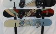 Scenic Snowboard Metal Rack