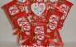 Kit Kat y corazón Candy Bouquet