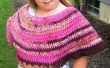 Poncho de "Recesión": Cómo Crochet Poncho infantil - 8 pasos fáciles y rápidos