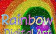 Arco iris digital - cómo colorear desde cero