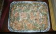 Ensalada de coditos de tocino/bluecheese plato barbacoa