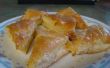 Cuadrados de Cheesecake de limón (o triángulos)