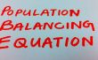 Ecuación de equilibrio de población