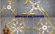 Multicopter modular, Quads, Hex, Oct, Y4, Y6, OCT X 4, hasta 16 motores. 