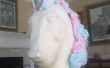 Arroz Krispies escultura: Tutorial unicornio