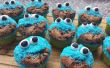 Fácil Cookie Monster Cupcakes