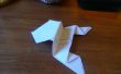 Salto de las ranas de origami
