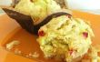 Muffins engañosas (Wasabi jengibre con Chiles caliente!) 