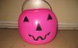 Intermitente Halloween tratar cesta