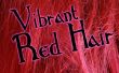 Mantenimiento de pelo rojo vibrante