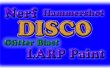 Nerf Hammershot Blaster brillo Disco explosión LARP pintura