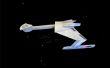 Klingon crucero de batalla deportivo escala cohete taller