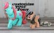 Crear Custom mi pequeño Pony los juguetes! 