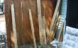 Reciclado madera de palet doble silla Banco