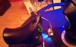 Añadir un pequeño joystick de pulgar de dos ejes analógicos a su palanca de mando existente. 