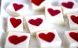 Día de San Valentín corazones de gelatina