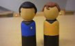 Kirk y Spock "Peg" gente