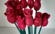 Madera San Valentín / día rosas de una rama de madres