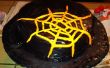 Escalofriante araña Web pastel