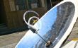 Construcción de un calentador de agua caliente Solar parabólica usando 123D