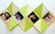 Mini álbum - cómo hacer un libro de calabaza (calabaza tarjeta) - DIY artes de papel