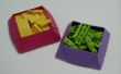 Caja de Origami de plato de dulces