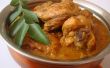 Sencillo pollo al Curry de la India