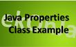 Clase de propiedades en Java